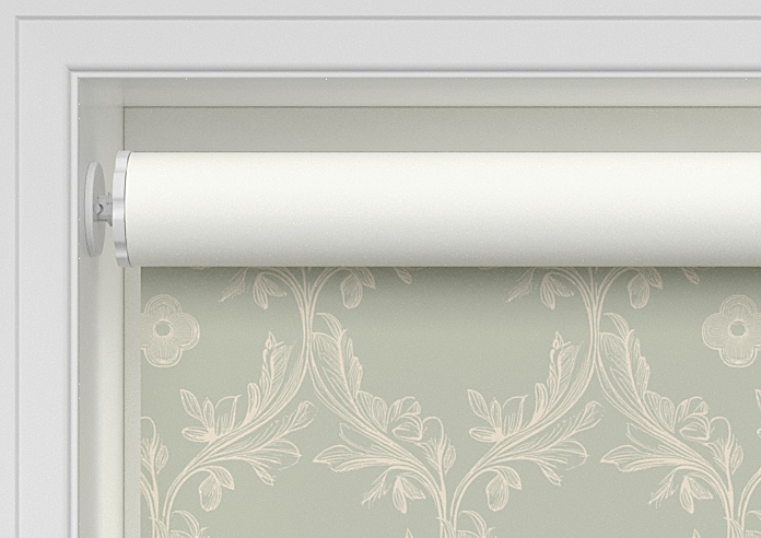 Trellis Prints, Vine and Bloom Bud Green - Twist&Fit Roller Blind - Image 9